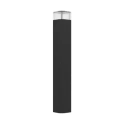 Bolardo luminoso EGLO CASTELNUOVO, negro, altura 50 cm, IP65, GU10