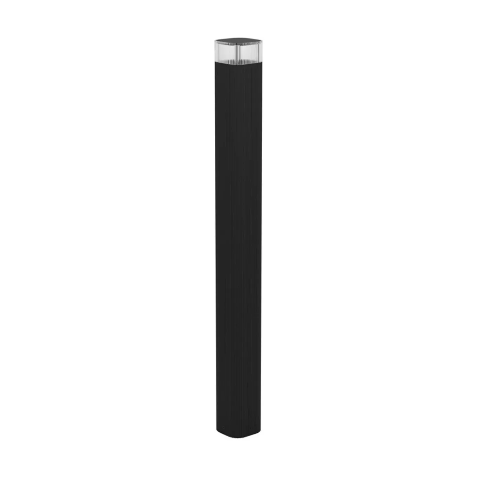 Bolardo luminoso EGLO CASTELNUOVO, negro, altura 80 cm, IP65, GU10