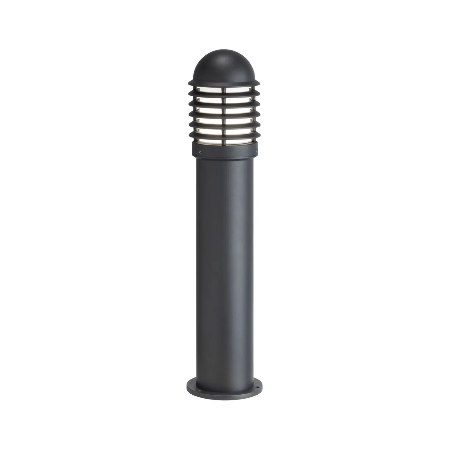 Bolardo luminoso 1041 fundición de aluminio con Lamell, altura 75 cm