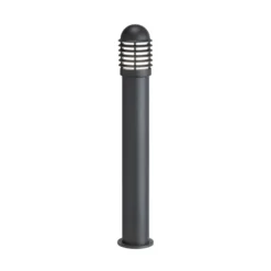 Bolardo luminoso 1041 fundición de aluminio con Lamell, altura 100 cm