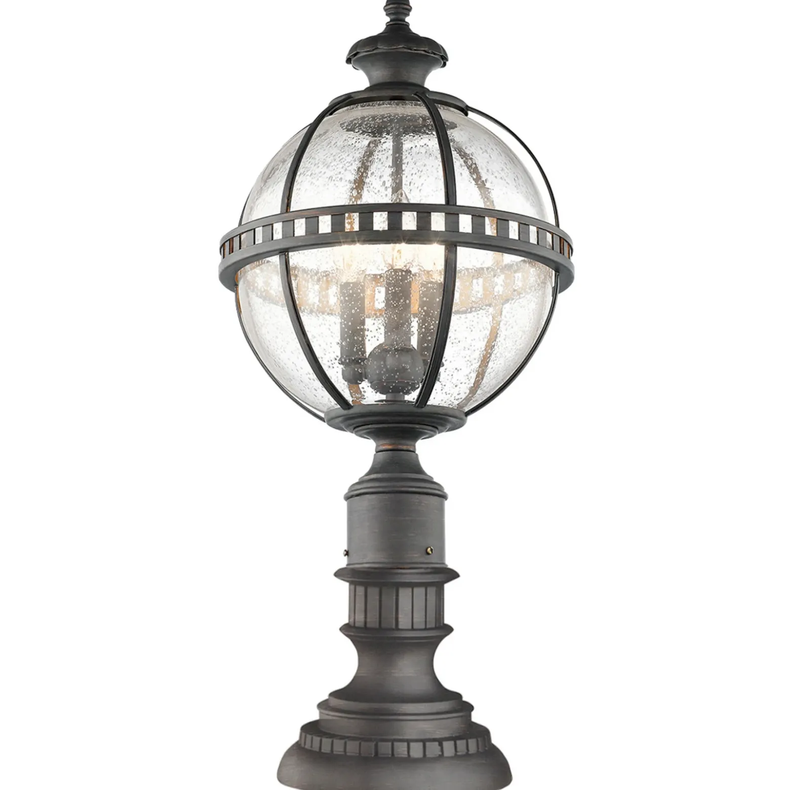 Bolardo luminoso Halleron con acabado Londonderry