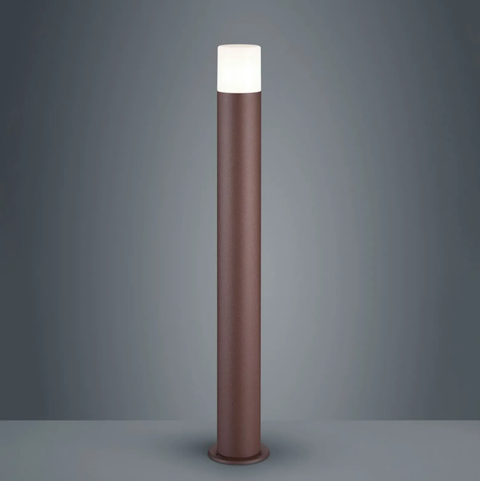 Bolardo luminoso Hoosic de aluminio fundido