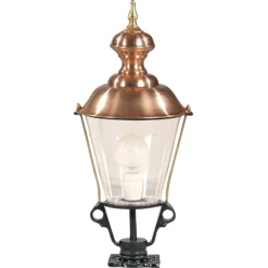 Bolardo luminoso K43, altura 68 cm negro