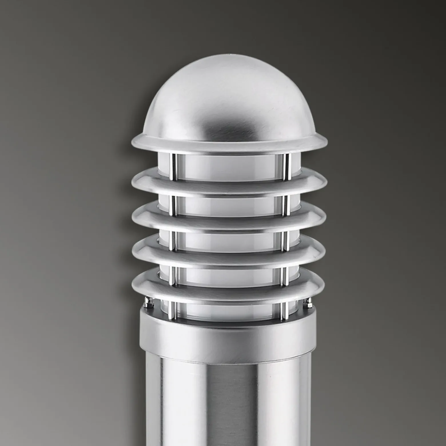 Bolardo luminoso Klaas acero inoxidable - resistente al agua salada