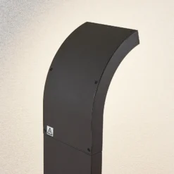 Bolardo luminoso LED Advik de Arcchio, 100 cm, antracita, sensor, IP54