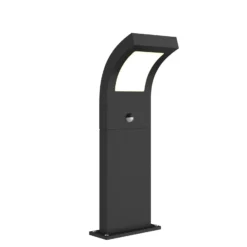 Bolardo luminoso LED Advik de Arcchio, 60 cm, antracita, sensor, IP54