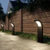 Bolardo luminoso LED Advik de Arcchio, IP65, 60 cm, antracita, metal