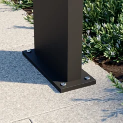 Bolardo luminoso LED Arcchio, antracita, metal, 100 cm