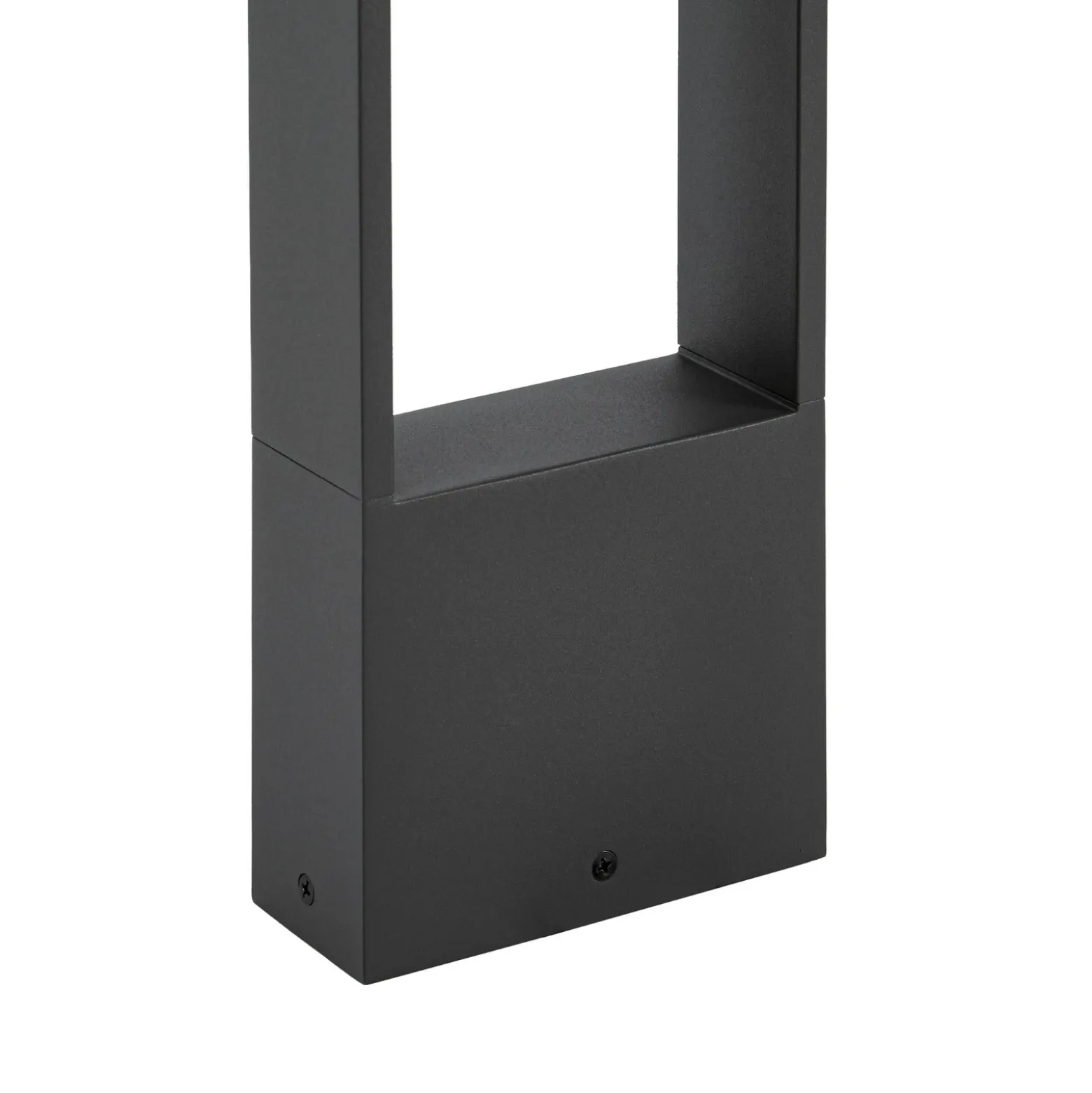 Bolardo luminoso LED Arcchio Kovato, altura 95 cm, gris oscuro, IP65