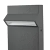Bolardo luminoso LED Arcchio Vonar, altura 50 cm, color antracita