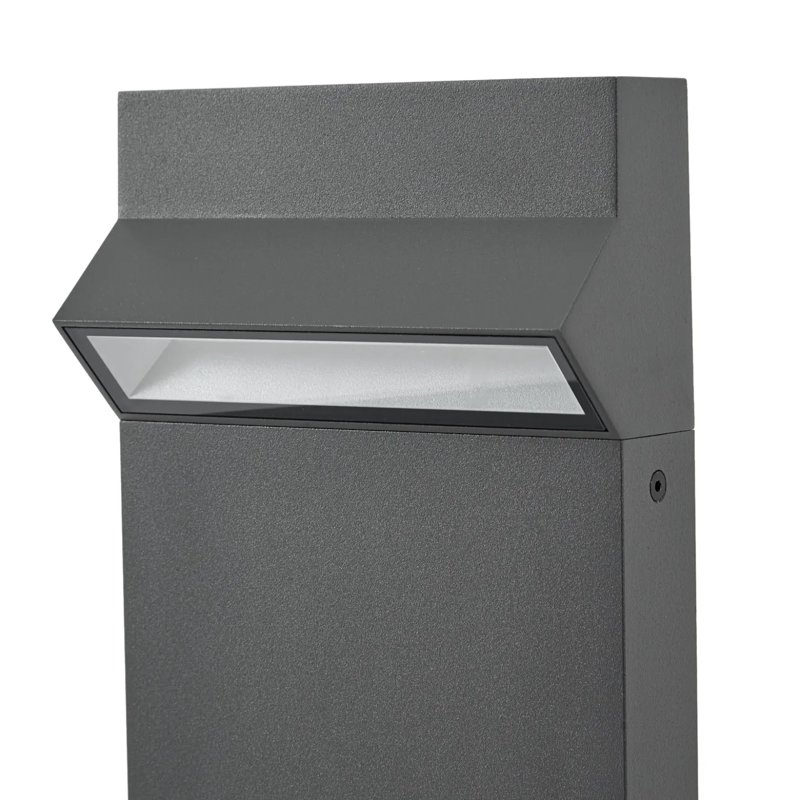 Bolardo luminoso LED Arcchio Vonar, altura 50 cm, color antracita