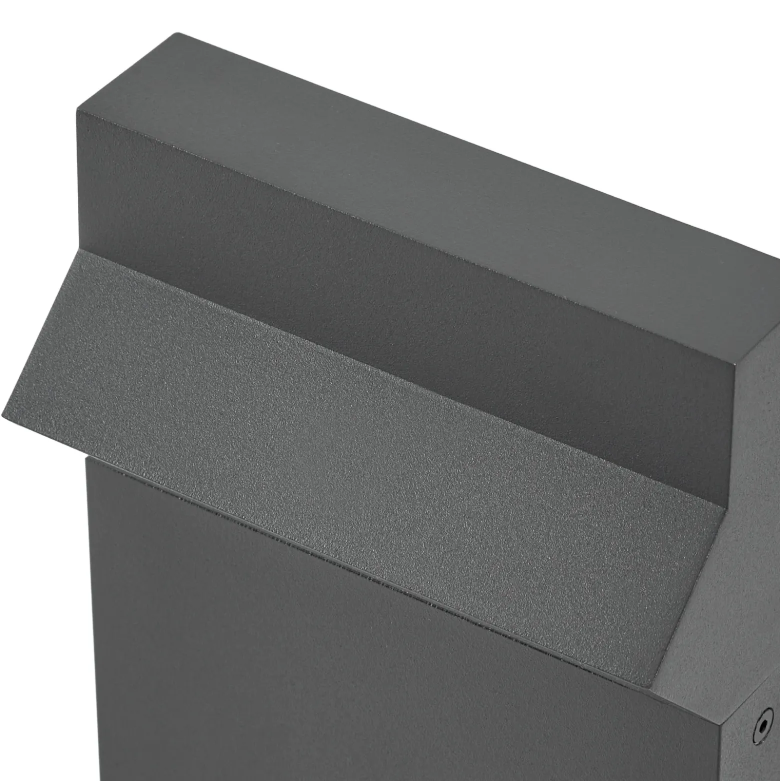 Bolardo luminoso LED Arcchio Vonar, altura 50 cm, color antracita