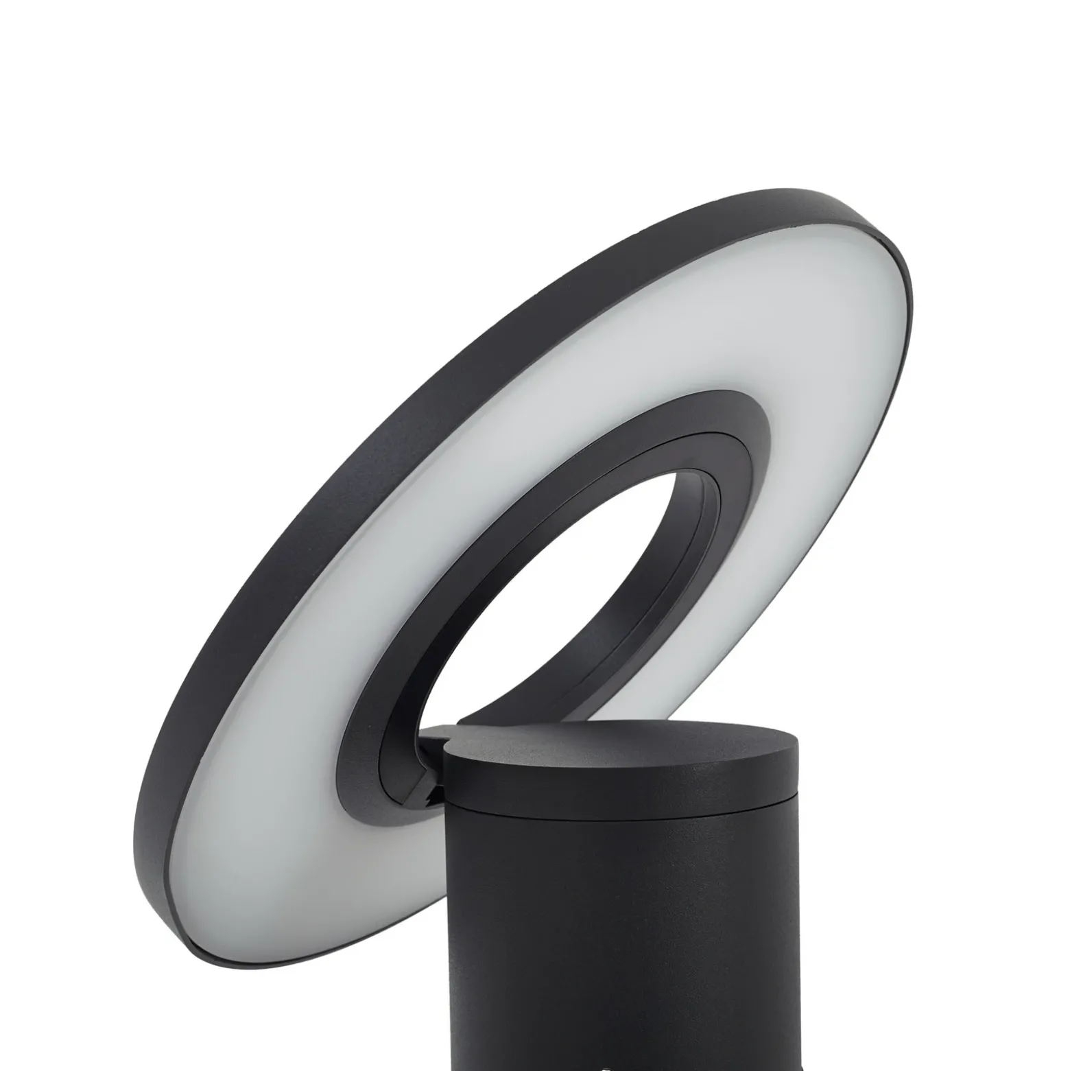 Bolardo luminoso LED Arcchio Tovio, altura 65 cm, antracita