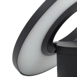 Bolardo luminoso LED Arcchio Tovio, altura 65 cm, antracita
