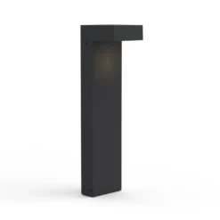 Bolardo luminoso LED ATO, altura 45 cm, DALI, antracita, IP65, metal