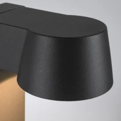 Bolardo luminoso LED Capea de Paulmann, color antracita, altura 50 cm, IP44