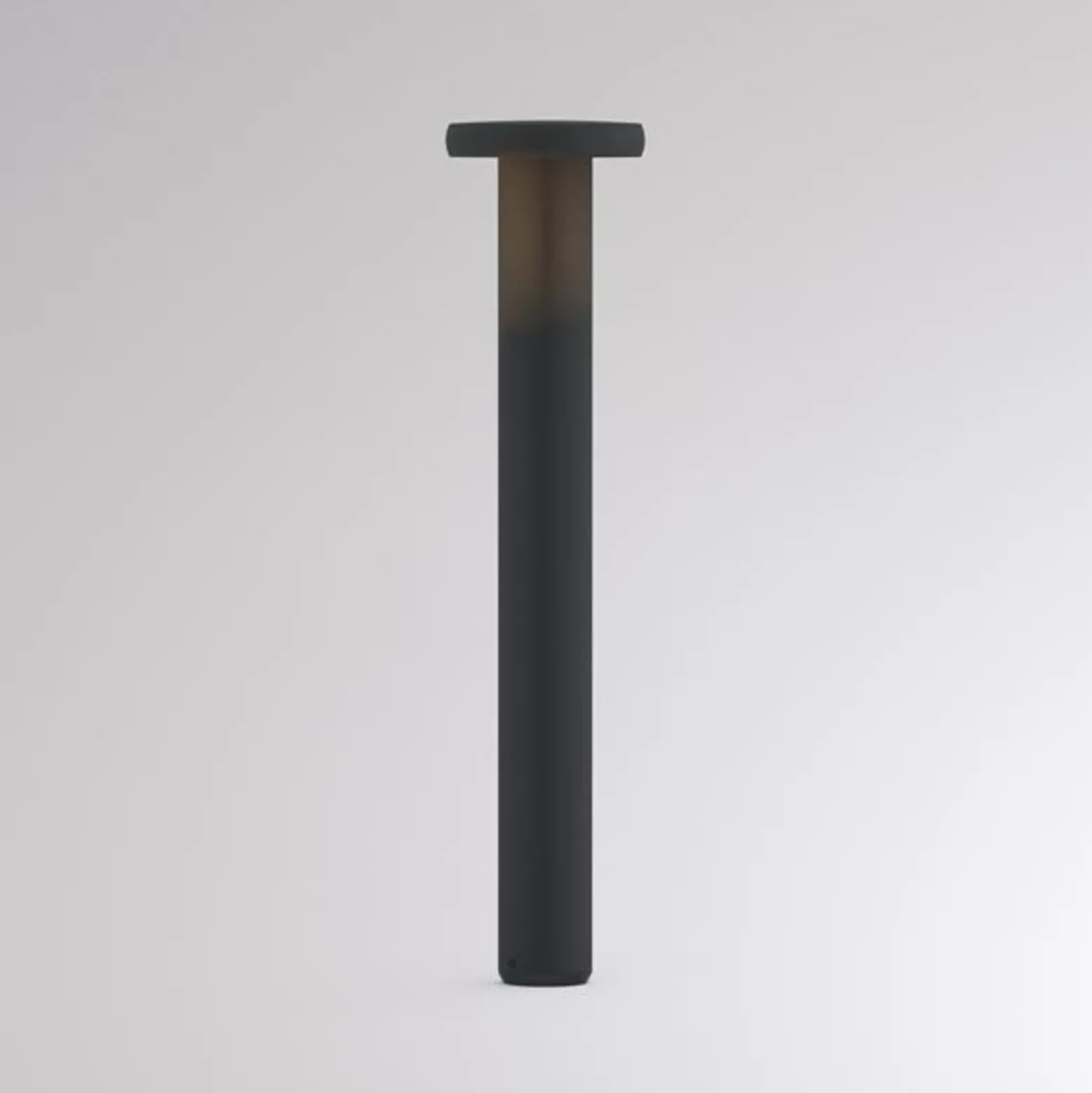 Bolardo luminoso LED CIRC, DALI, color antracita, altura 82 cm, IP65