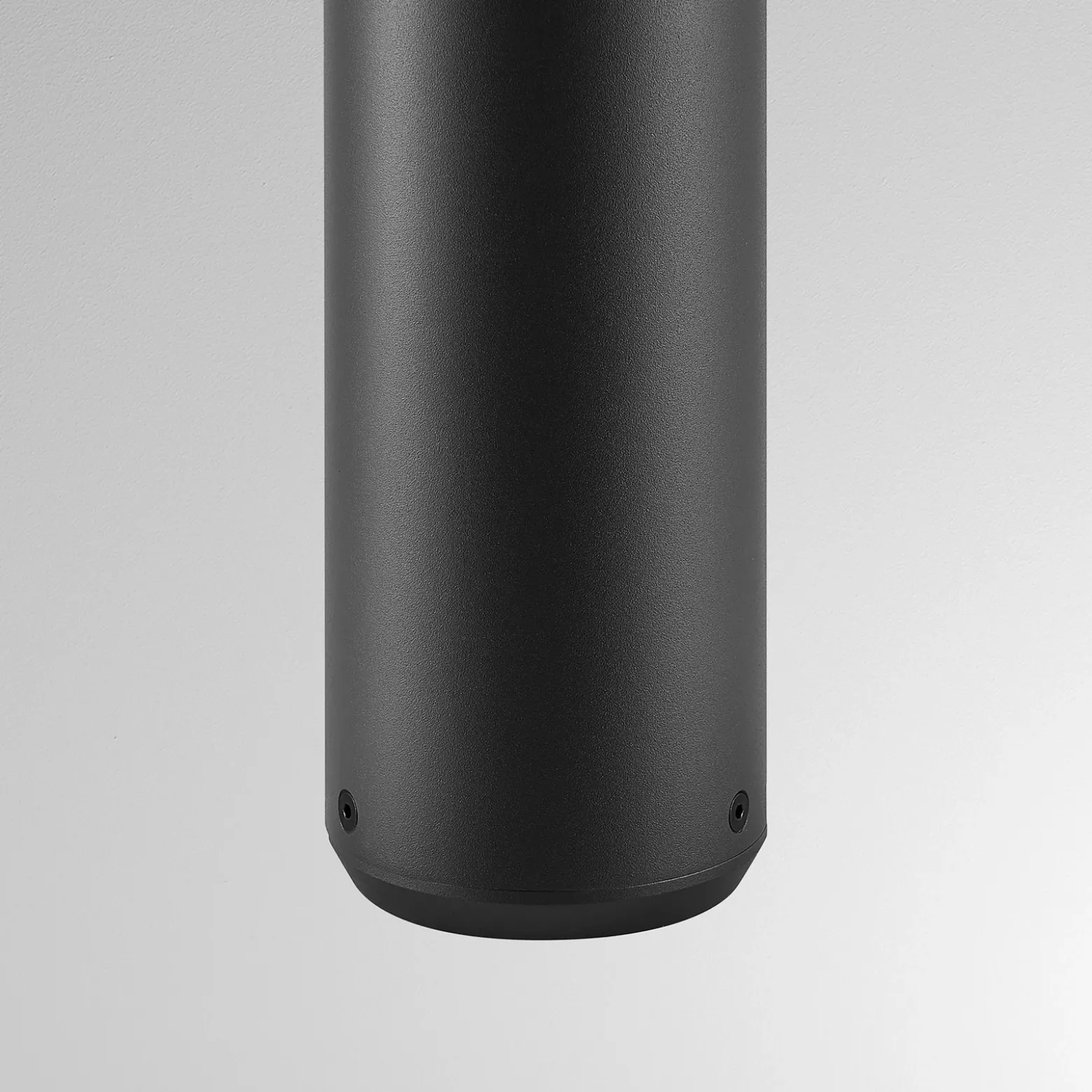 Bolardo luminoso LED CIRC, encendido/apagado, toma de corriente antracita, 82