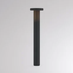 Bolardo luminoso LED CIRC, encendido/apagado, color antracita, altura 82 cm,