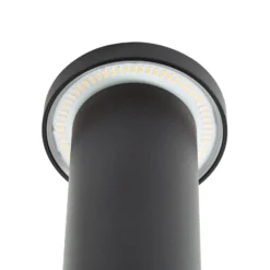 Bolardo luminoso LED Cirel de Lindby, altura 45 cm, negro, IP65
