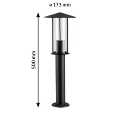 Bolardo luminoso LED Classic de Paulmann, altura 50 cm, IP44, 2.200 K