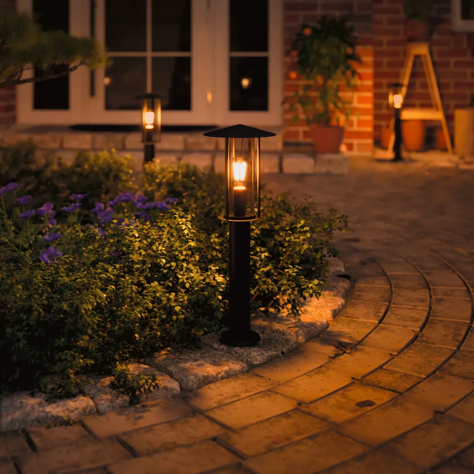 Bolardo luminoso LED Classic de Paulmann, altura 50 cm, IP44, 2.200 K