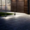 Bolardo luminoso LED CMD 9050, altura 65 cm, antracita, metal, IP65