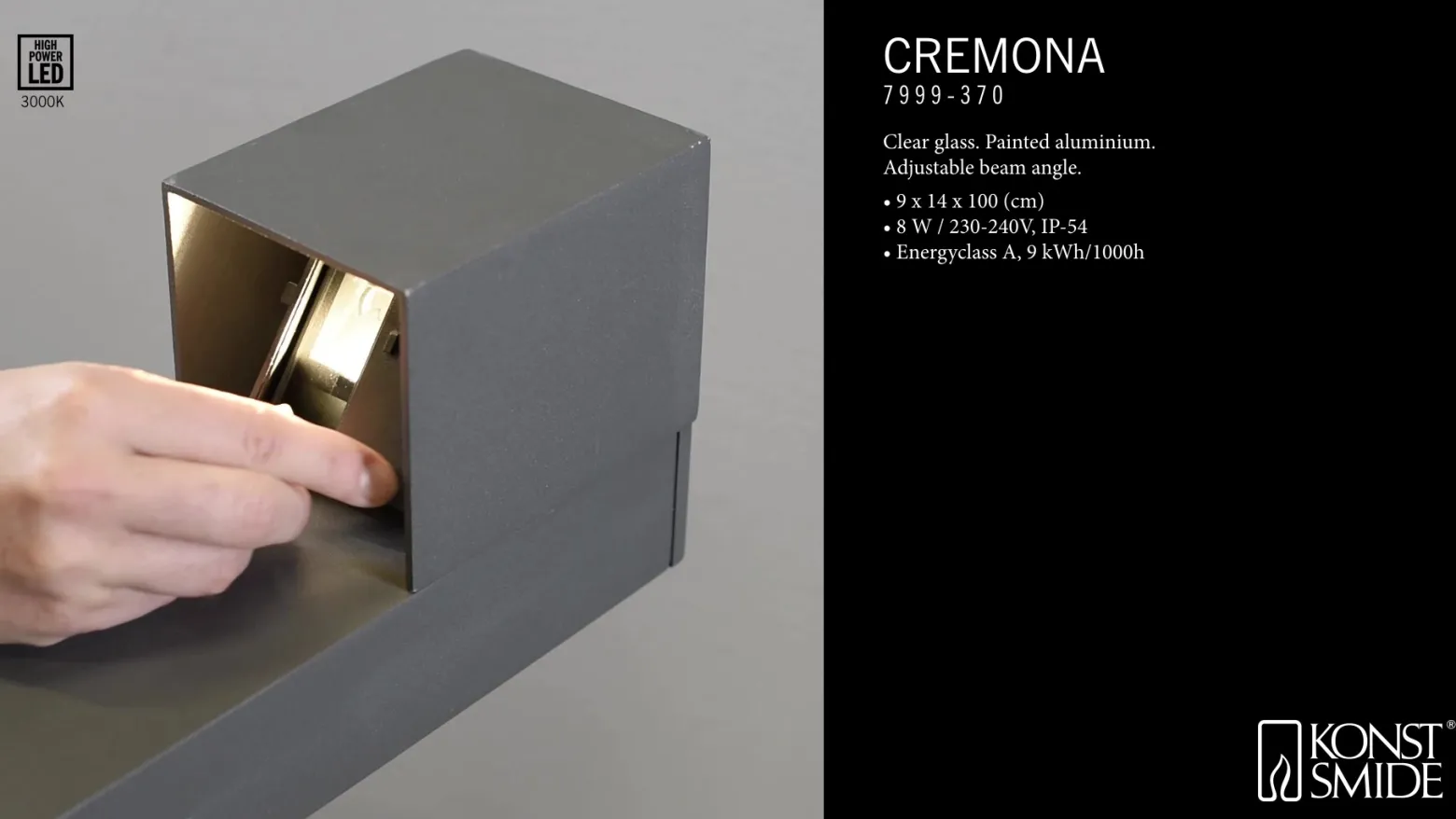 Bolardo luminoso LED Cremona IP54
