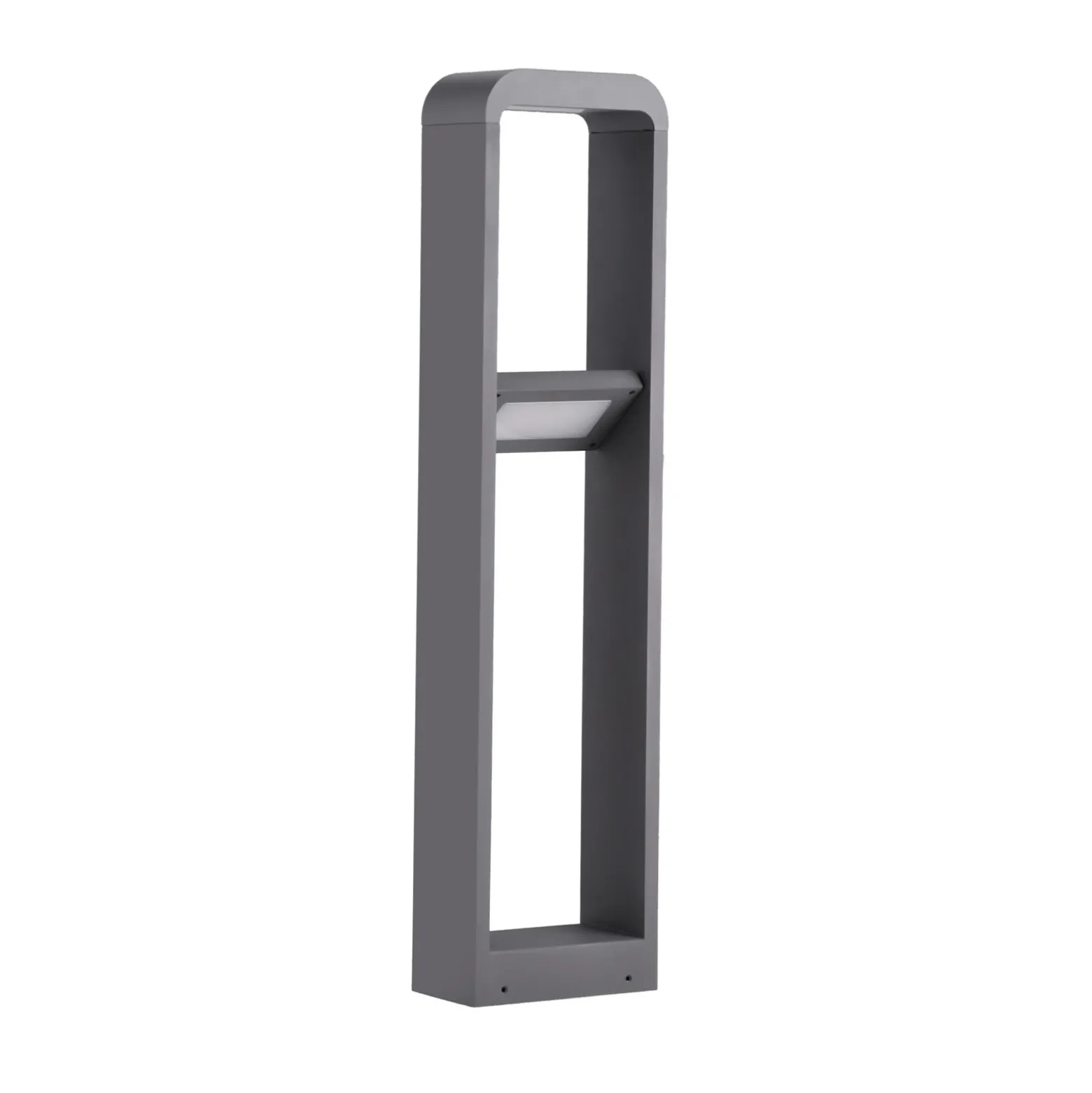 Bolardo luminoso LED Darko de Lindby, 100 cm, gris, metal, IP54