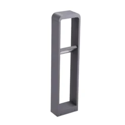 Bolardo luminoso LED Darko de Lindby, 100 cm, gris, metal, IP54