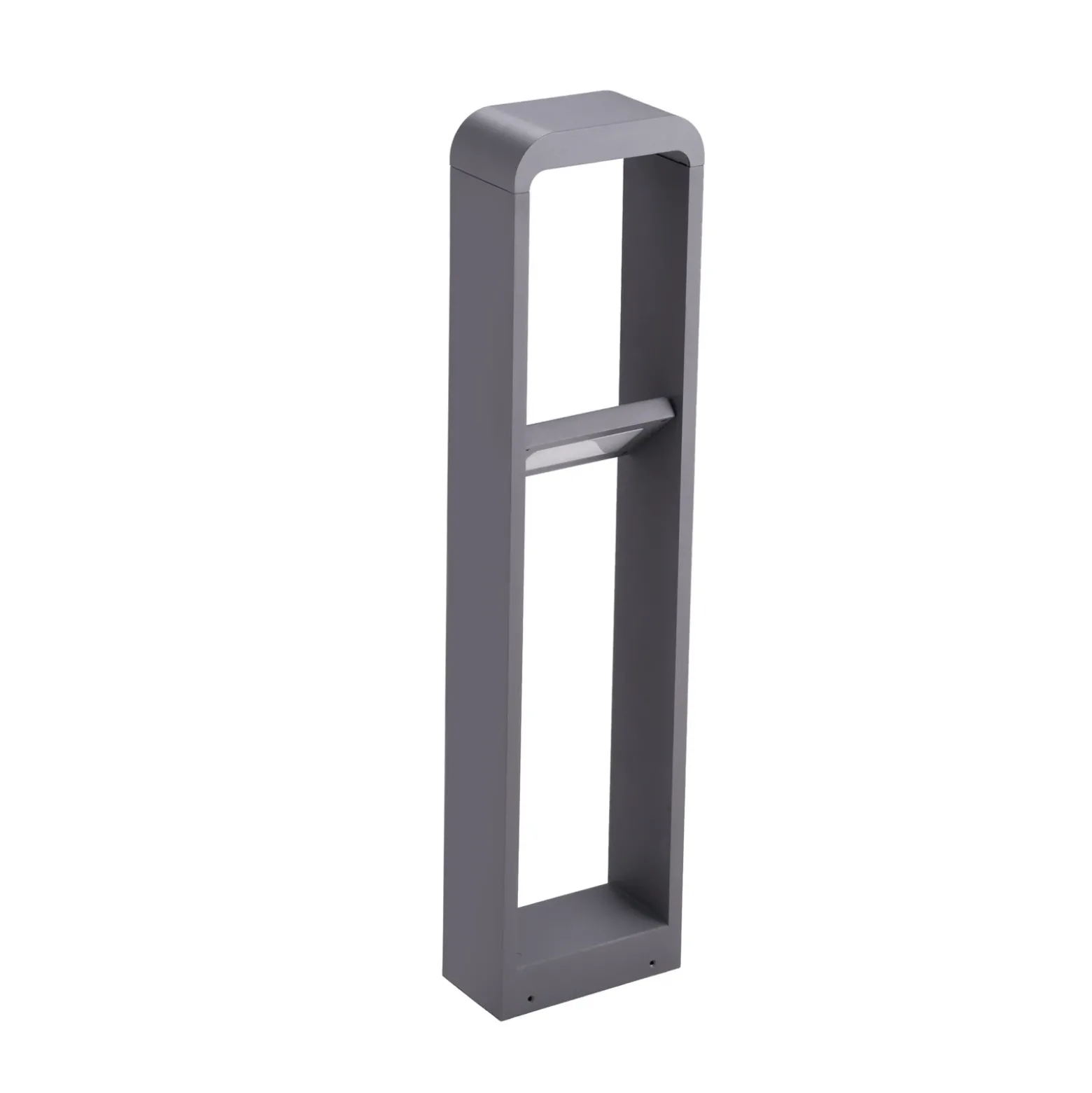 Bolardo luminoso LED Darko de Lindby, 100 cm, gris, metal, IP54
