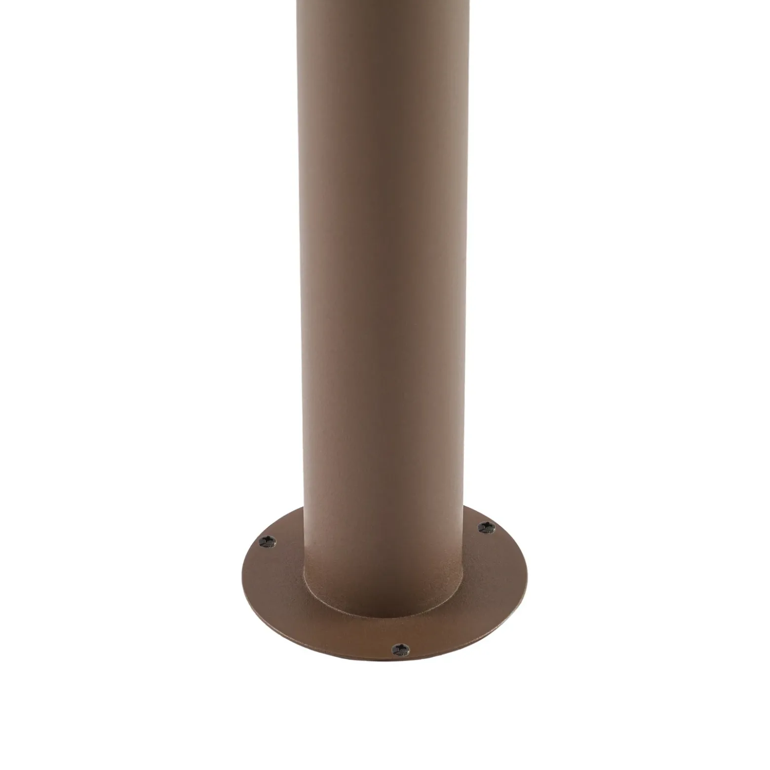 Bolardo luminoso LED de exterior Lindby Soran, marrón, 60 cm, metal, IP44