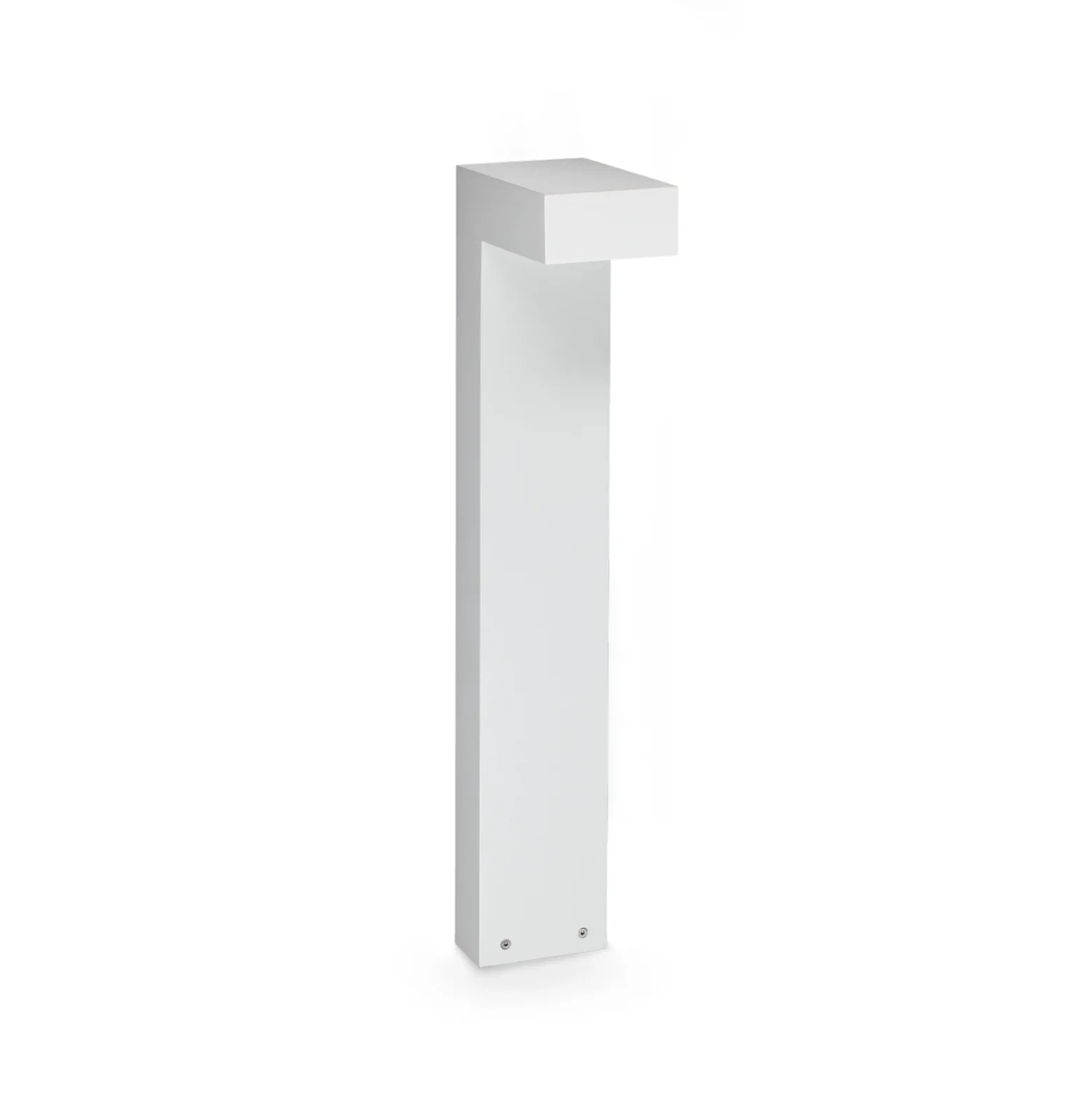 Bolardo luminoso LED de exterior Sirio de IDEAL LUX, blanco, altura 60 cm, metal