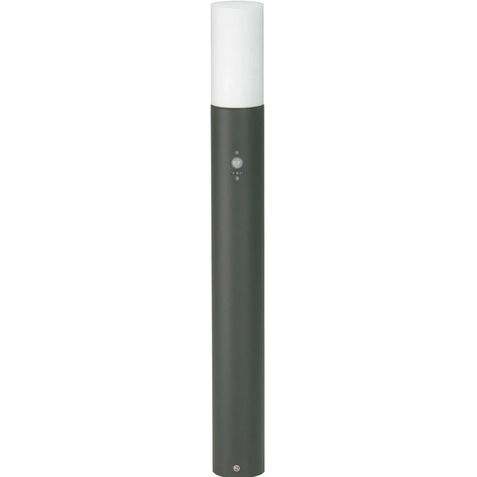 Bolardo luminoso LED 2278, detector de movimiento, antracita