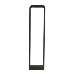 Bolardo luminoso LED Emima de Lindby, 80 cm, antracita, aluminio