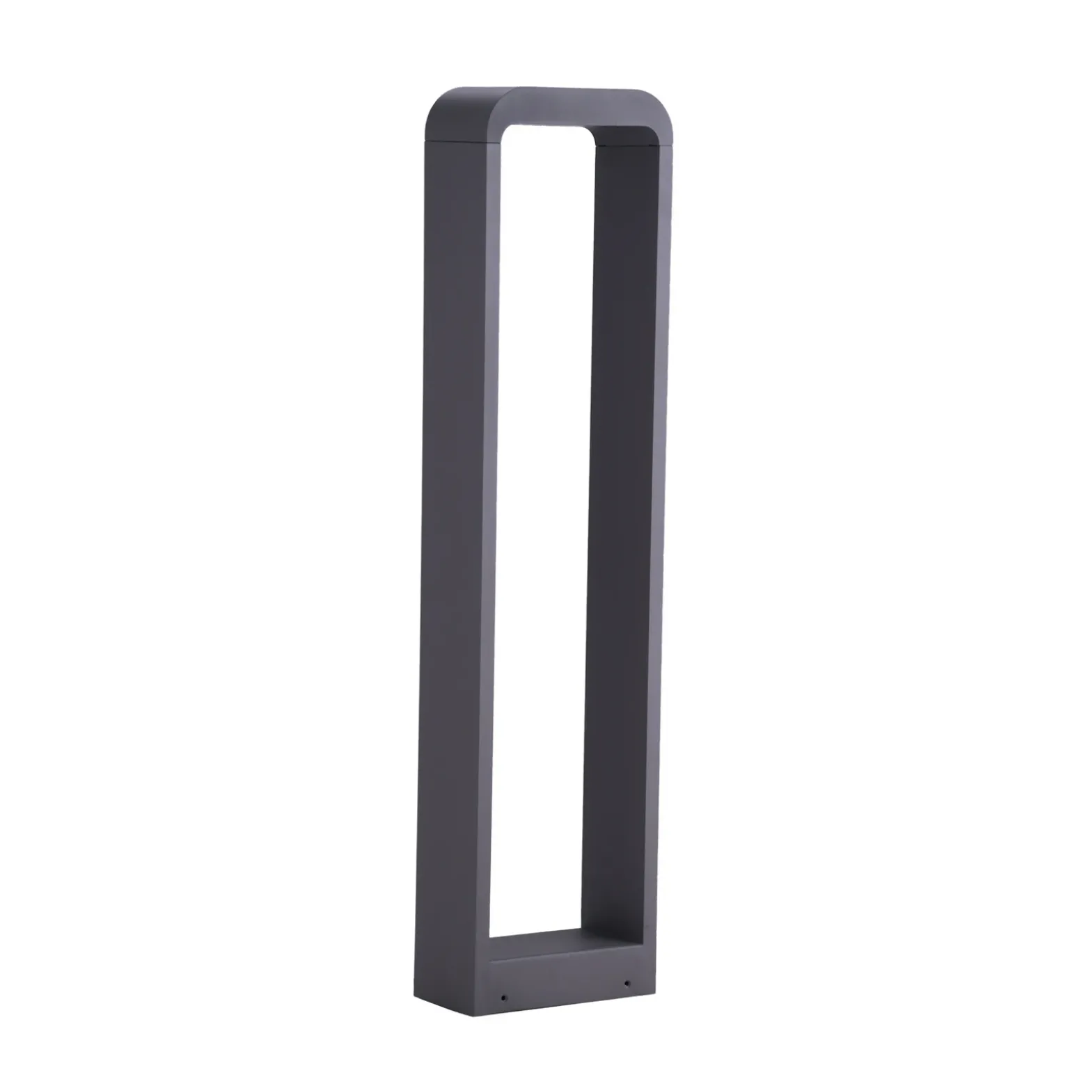 Bolardo luminoso LED Emima de Lindby, 80 cm, antracita, aluminio