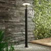 Bolardo luminoso LED Fenia de Lucande, 100 cm, sensor, IP54, antracita