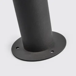 Bolardo luminoso LED Fenia de Lucande, 100 cm, sensor, IP54, antracita