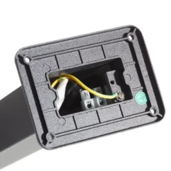 Bolardo luminoso LED Fiumicino curvado