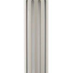 Bolardo luminoso LED Fjorya de Lindby, altura 90 cm, gris piedra, IP65