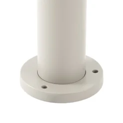 Bolardo luminoso LED Fjorya de Lindby, altura 60 cm, gris piedra, IP65
