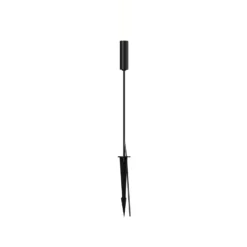 Bolardo luminoso LED Flare de Maytoni, 59 cm, piqueta, grafito, IP65