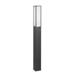 Bolardo luminoso LED Fuerte, antracita, aluminio, IP54