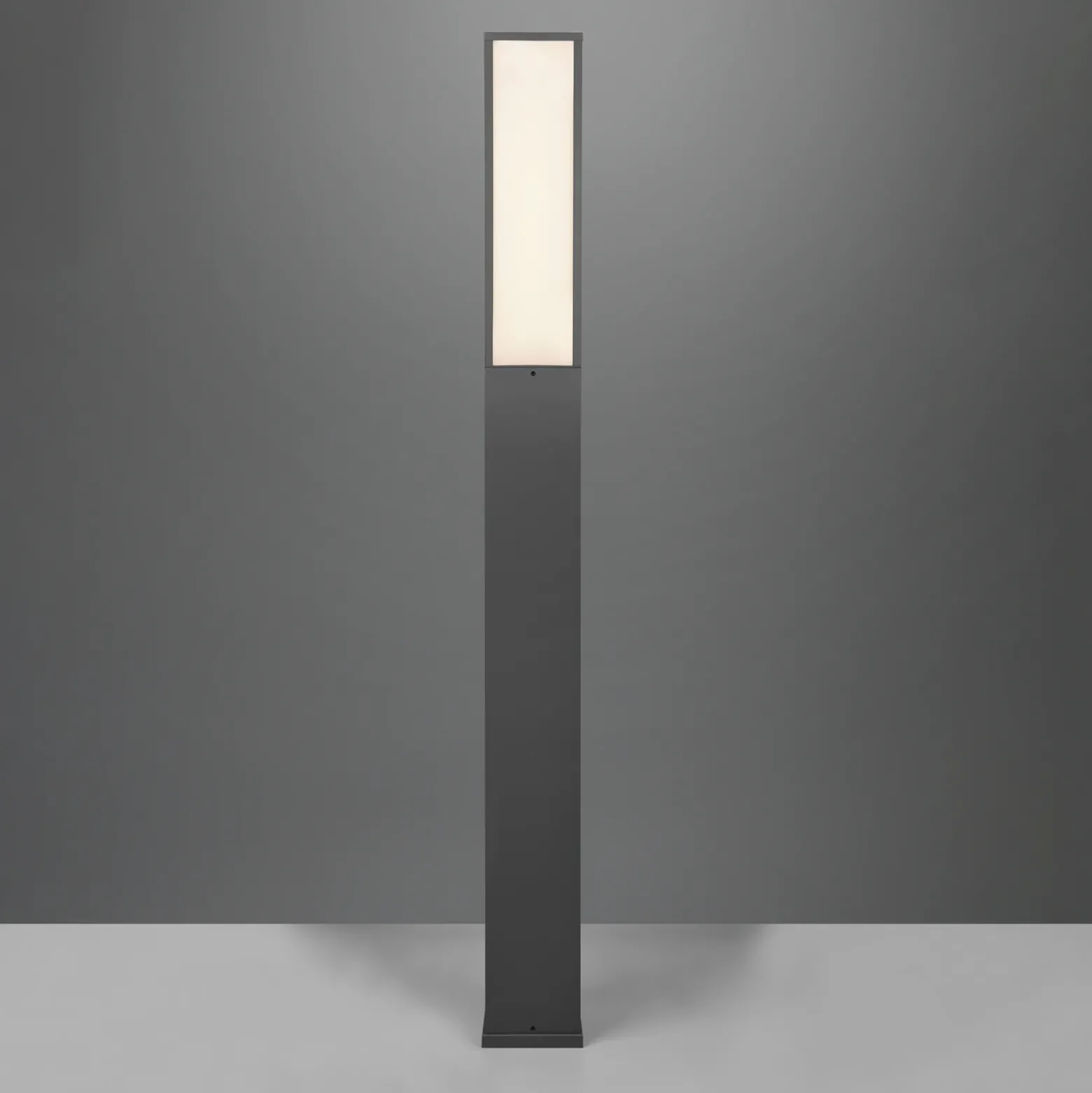 Bolardo luminoso LED Fuerte, antracita, aluminio, IP54