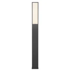 Bolardo luminoso LED Fuerte, antracita, aluminio, IP54