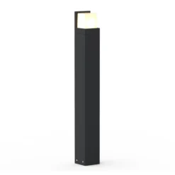 Bolardo luminoso LED FYNN-C, altura 85 cm, color antracita, CCT IP65,