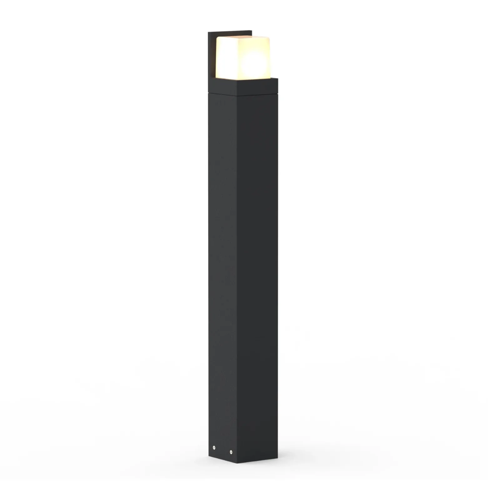 Bolardo luminoso LED FYNN-C, altura 85 cm, color antracita, CCT IP65,