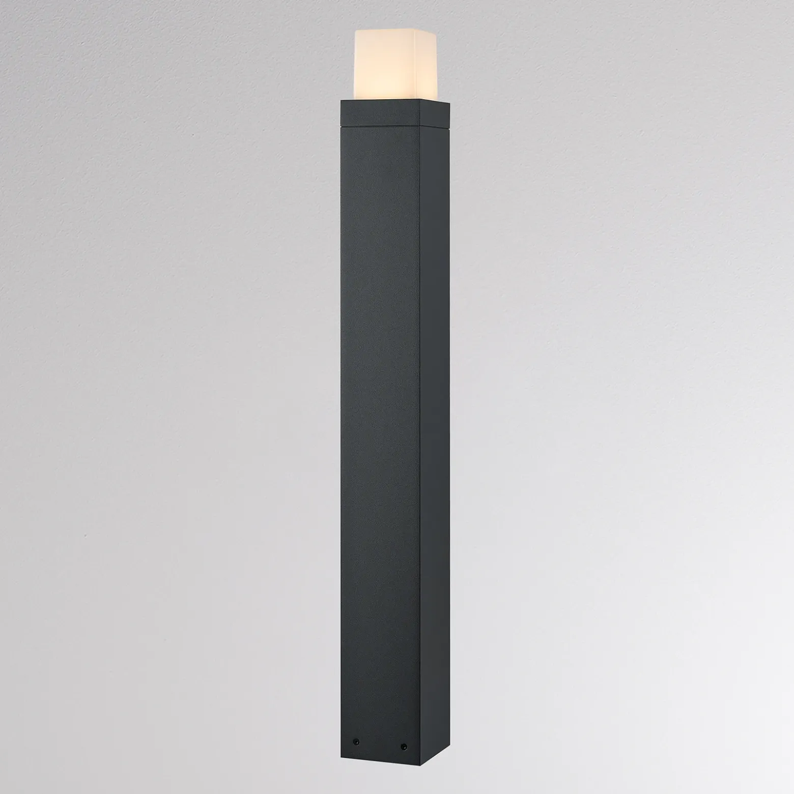 Bolardo luminoso LED FYNN-O, altura 85 cm, color antracita, CCT IP65,