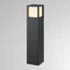 Bolardo luminoso LED FYNN-X, altura 45 cm, color antracita, CCT IP65,