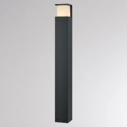 Bolardo luminoso LED FYNN-Y, altura 85 cm, color antracita, CCT IP65,